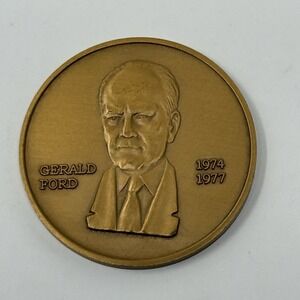 Gerald Ford 38th President Of The United States Coin Medal Bronze